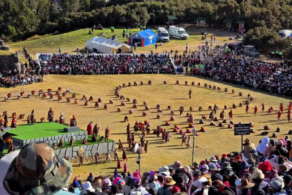 Ceremonia Principal del Inti Raymi en Sacsayhuaman