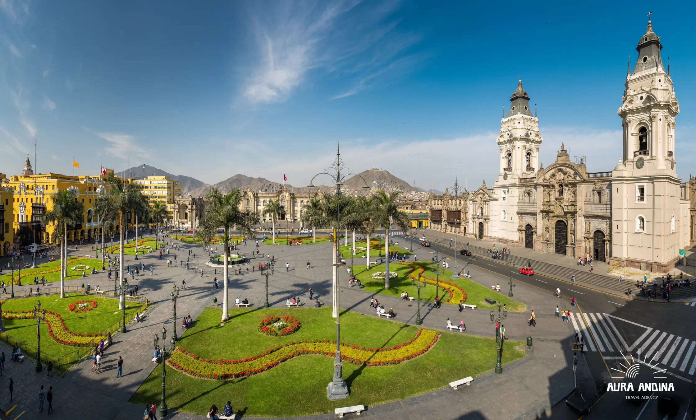 Main Square in Lima's historic center